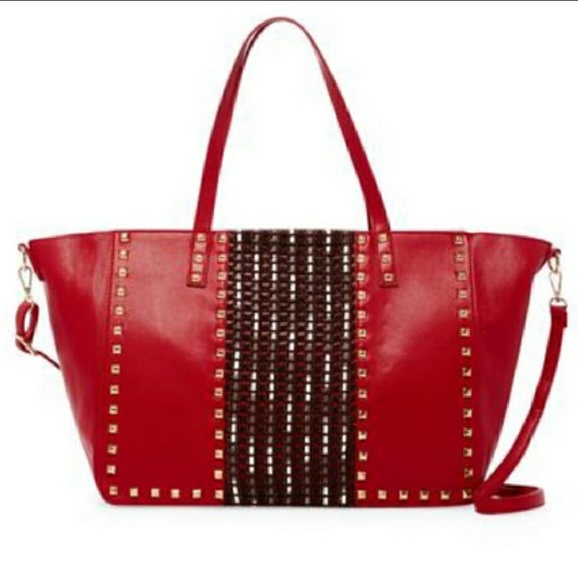 Pink Haley Handbags - Pink Haley | Oversized Studded Tote